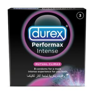 Durex Performax Intense Mutual Climax Condoms - 3 Pcs