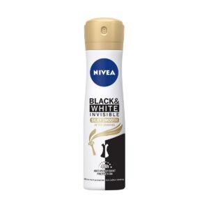 Nivea Black & White Invisible Silky Smooth Deodorant Spray - 150ml