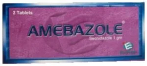Amebazole 1 mg 2 tab