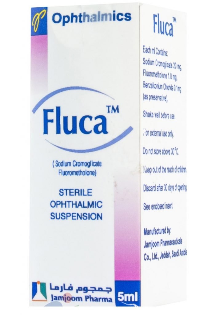 Fluca eye drops 5 ml Fluca eye drops 5 ml