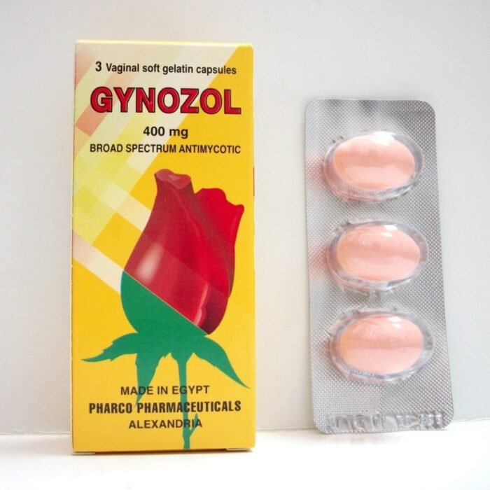 Gynozol 400 mg 3 vaginal supp. Gynozol 400 mg 3 vaginal supp.