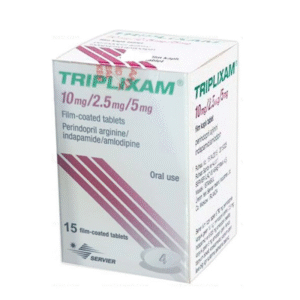 Triplixam 10\2.5\5 mg 15 Tablets