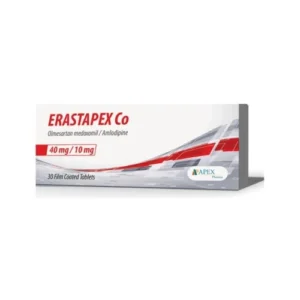 Erastapex Co 40\10mg 30 Tablets