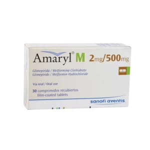 Amaryl M 2\500mg 30 Tablets