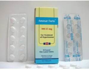 Amosar Forte 100\25mg 30 Tablets