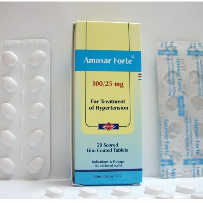 Amosar Forte 100-25mg 30 Tablets