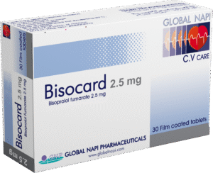 Bisocard 2.5mg 30Tablets