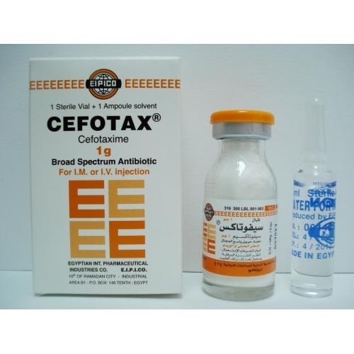 Cefotax 1000mg IM-IV Vial Cefotax 1000mg IM-IV Vial
