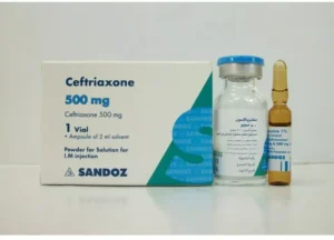Ceftriaxone Sandoz 500mg IM Vial