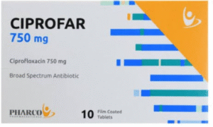 Ciprofar 750mg 10 Tablets