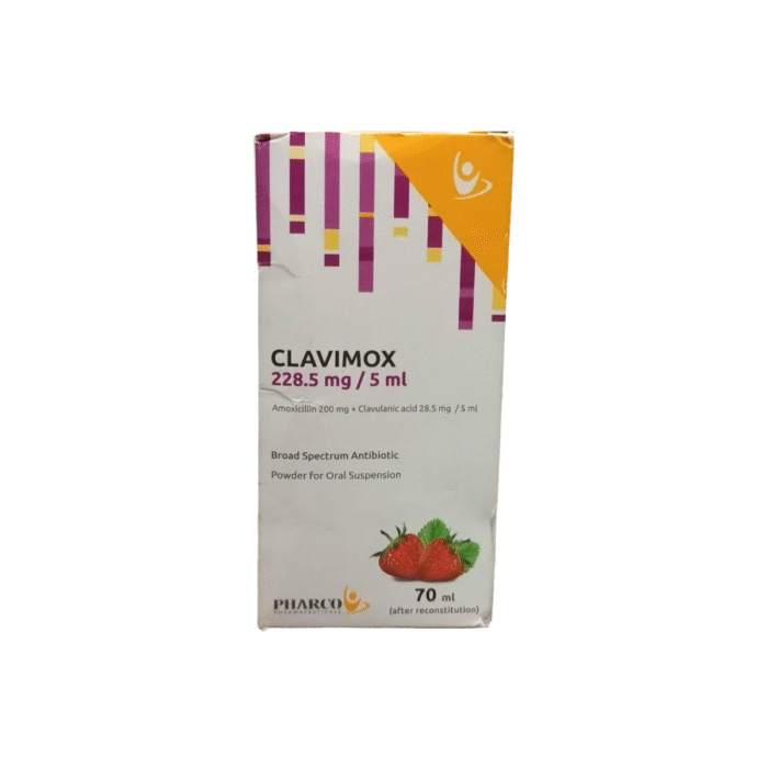 Clavimox 228.5mg Suspension
