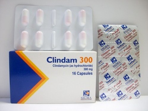 Clindam 300mg 16 Capsules Clindam 300mg 16 Capsules