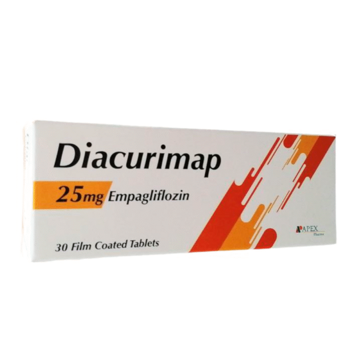 Diacurimap 25mg 30tablets