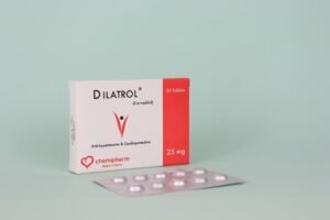 Dilatrol 25mg 30 Tablets