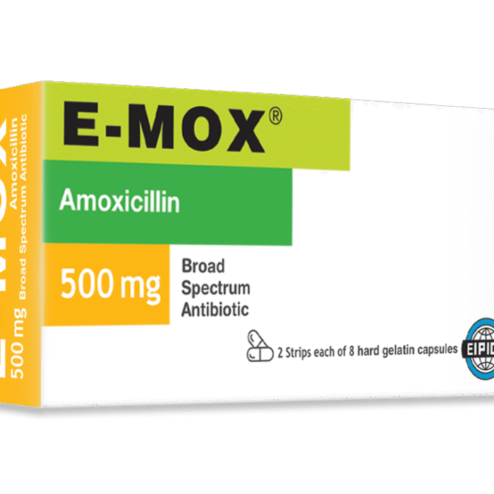 E-mox 500 mg 16 Tablets
