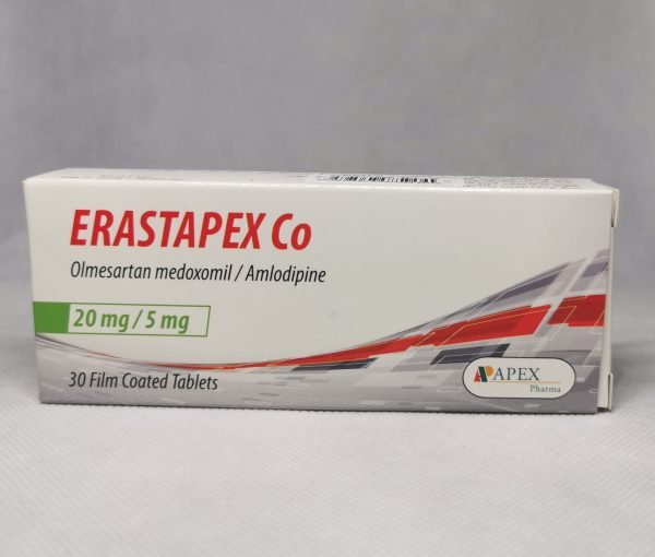 Erastapex Co 20-5mg 30 Tablets Erastapex Co 20-5mg 30 Tablets