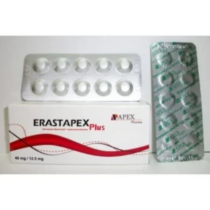 Erastapex Plus 40\12.5mg 30 Tablets