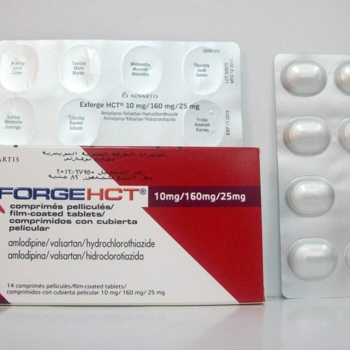 Exforge HCT 10-160-25mg 14 Tablets