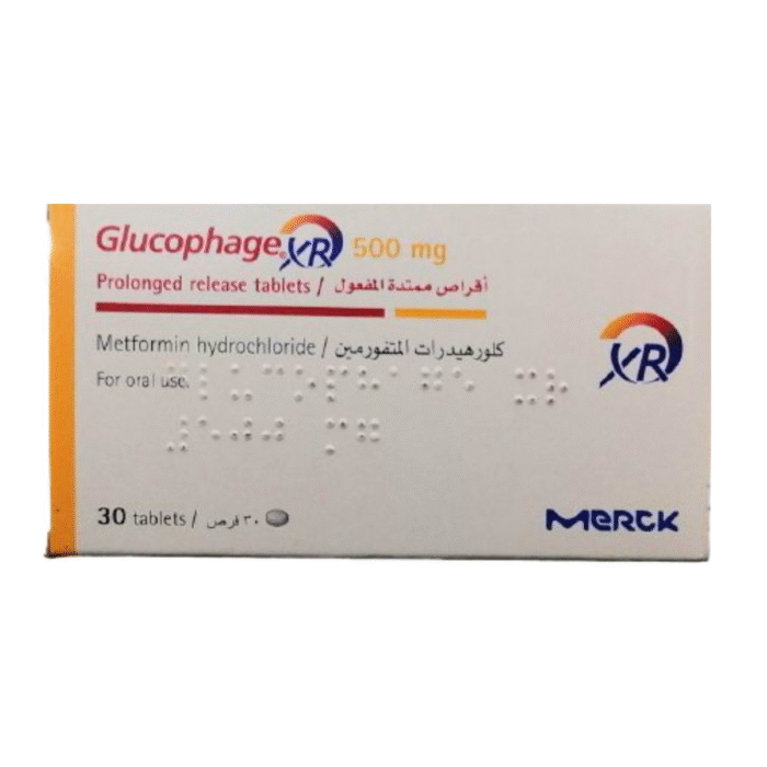 Glucophage XR 500mg 30tablets