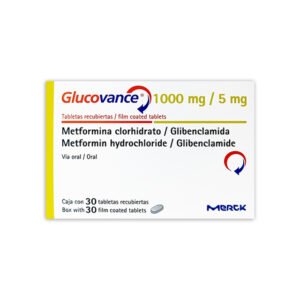 Glucovance 5\1000mg 30tablets