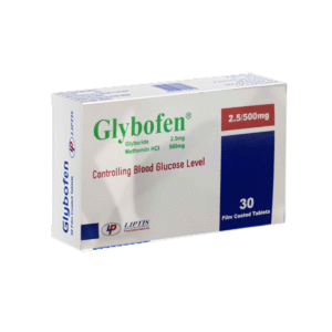 Glybofen 2.5\500mg 30tablets