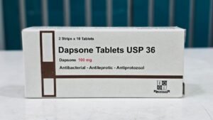 Dapsone 100mg 20 Tablets