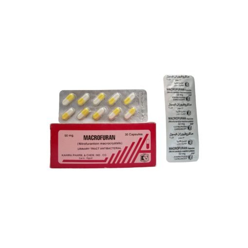 Macrofuran 50mg 30 Capsules Macrofuran 50mg 30 Capsules