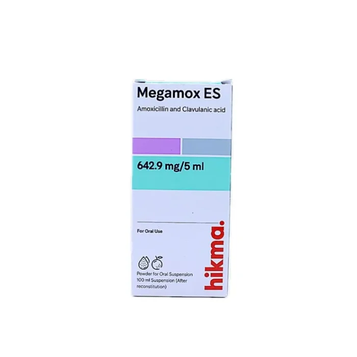 Megamox ES 642 mg Suspension 100 ML Megamox ES 642 mg Suspension 100 ML