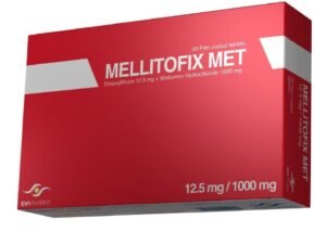 Mellitofix Met 1000/12.5mg 30tablets