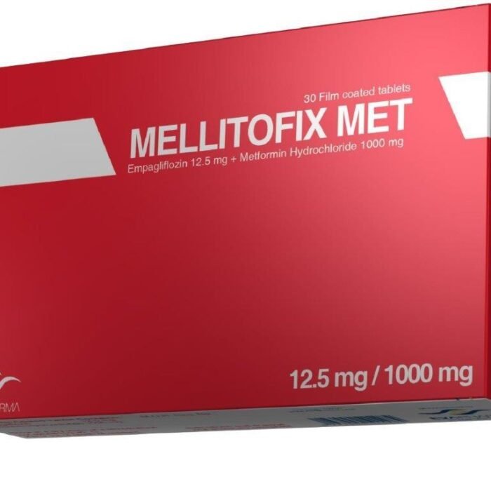 Mellitofix Met 1000-12.5mg 30tablets