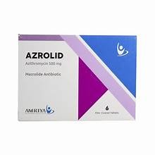 Azrolid 500mg 6 Tablets