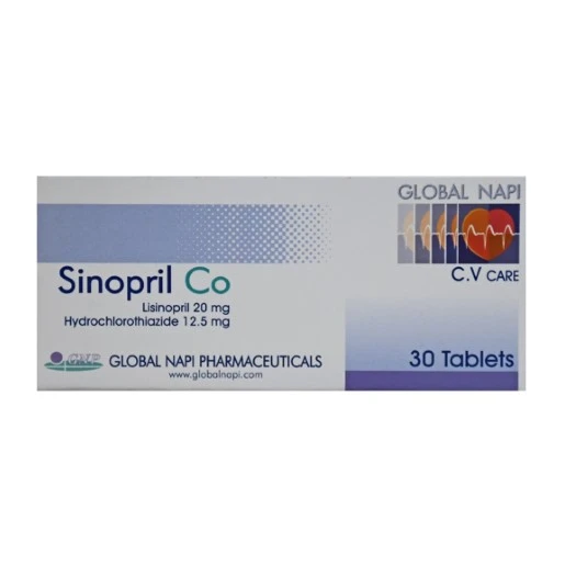 Sinopril Co 20-12.5mg 30 Tablets Sinopril Co 20-12.5mg 30 Tablets