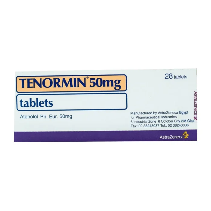 Tenormin 50 mg 28 Tablets