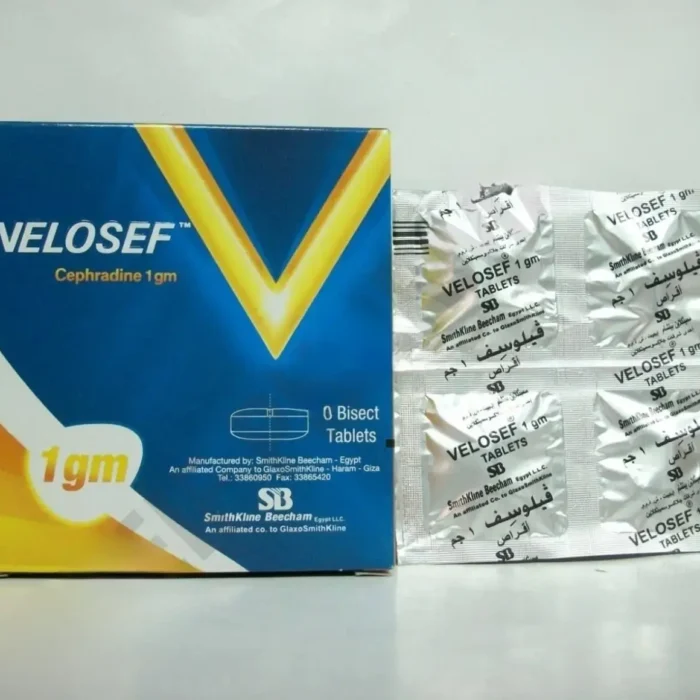 Velosef 1000mg 8 Tablets Velosef 1000mg 8 Tablets