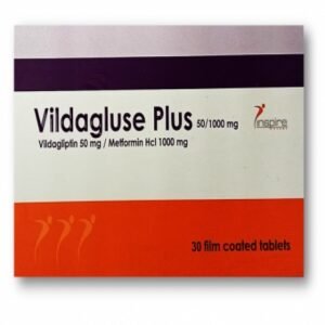 Vildaglose Plus 50\1000mg 30 Tablets