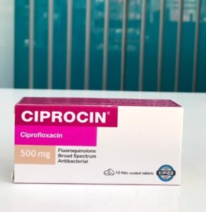 Ciprocin 500mg 10 Tablets
