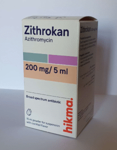Zithrokan 200mg Suspension