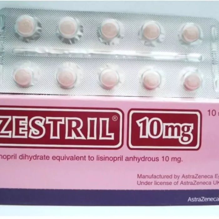 Zestril 10mg 10 Tablets