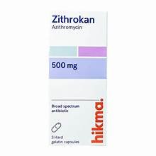 Zithrokan 500mg 3 Capsules