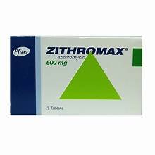 Zithromax 500mg 3 Tablets