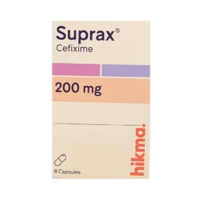 Suprax 200mg 8 Capsules