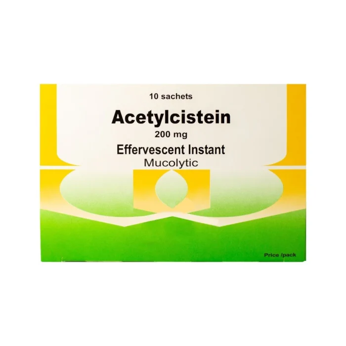 Acetylcistein 200mg 10 Sachets
