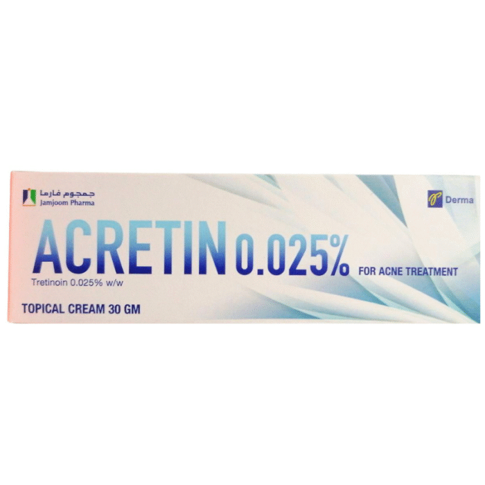 Acretin 0.025% Cream 30gm