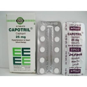 Capotril 25mg 20 Tablets