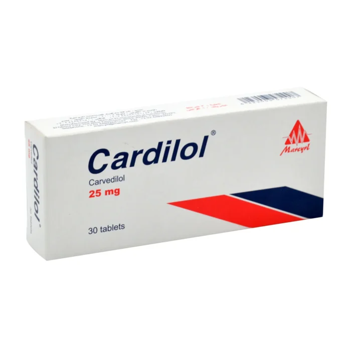 Cardilol 25mg 30 Tablets