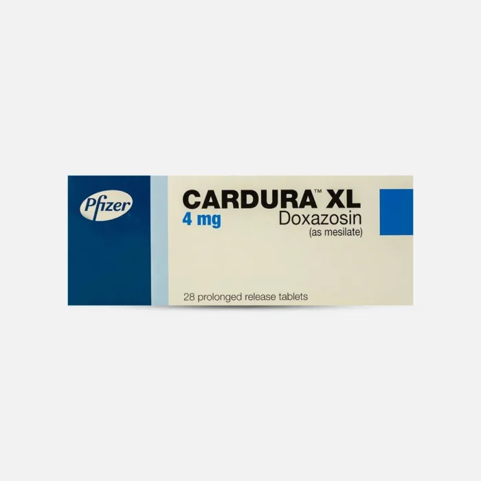 Cardura XL 4mg 28 Tablets