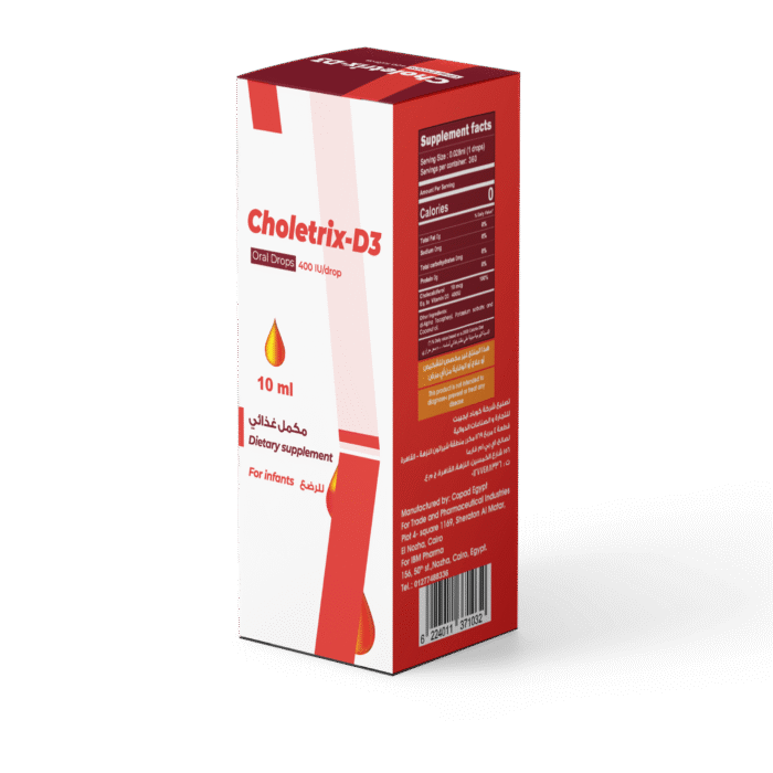 Choletrix-D3 400IU Oral Drops 30ml
