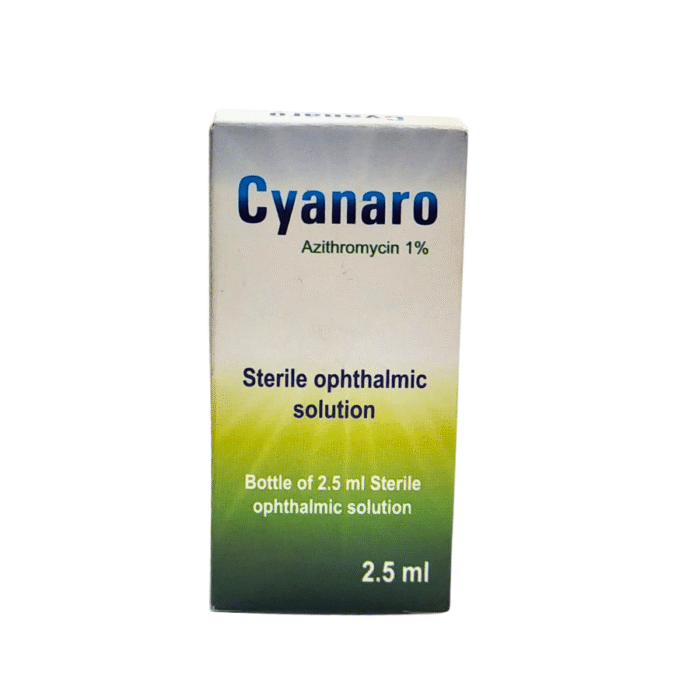 Cyanaro 1% Eye Drops 2.5ml Cyanaro 1% Eye Drops 2.5ml