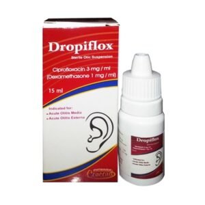 Дропифлокс ушные капли 15 мл