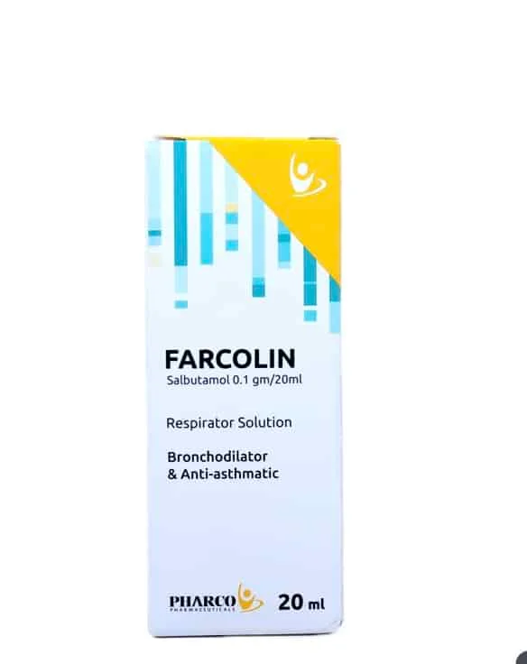 Farcolin Solution For Inhaler 20ml Farcolin Solution For Inhaler 20ml